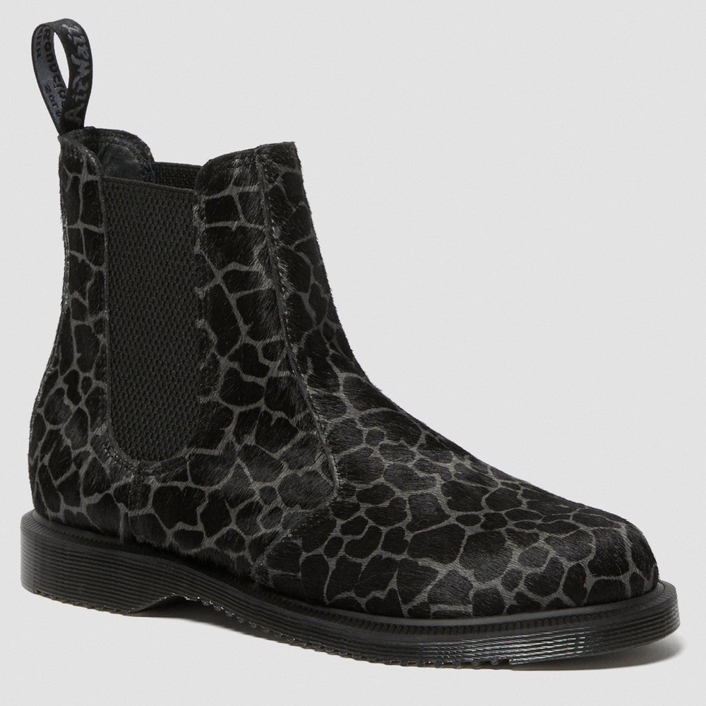 NWT NEW Dr. Marten Flora Chelsea Boot Size 11 Womens Giraffe Animal